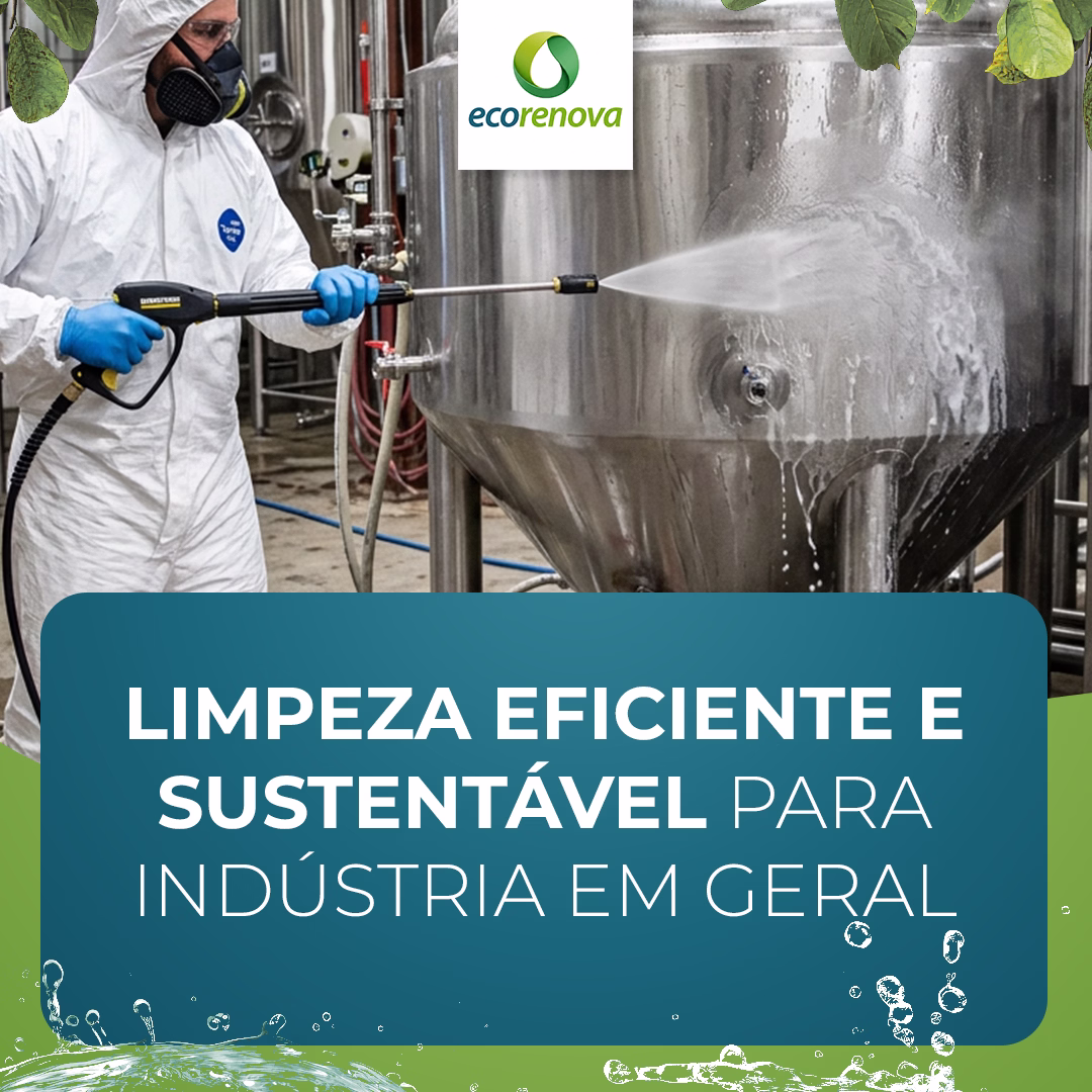 Limpeza Eficiente e Sustentável para a Indústria em Geral